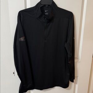 Nike Men's Black Half-Zip Jacket